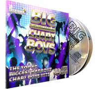 Mr Entertainer Big Karaoke Hits of Chart Boys - Double CD+G (CDG) Pack. 40 Top Songs