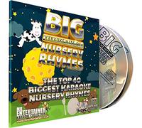 Mr Entertainer Big Karaoke Hits of Nursery Rhymes - Double CD+G (CDG) Pack. Top 40 Greatest Childrens Songs. With Karaoke & Vocal Versions