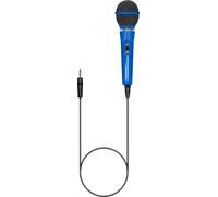 Mr Entertainer Blue Plastic Microphone 3.5mm