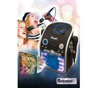 Mr Entertainer CDG Karaoke Machine With Bluetooth & Flashing LED Lights Includes Double CDG Mr Entertainer Starter Disc