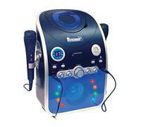 Mr Entertainer CDG Music Karaoke Machine with Bluetooth, CD, Flashing LED Lights & 2 Microphones (Karaoke Machine Only)