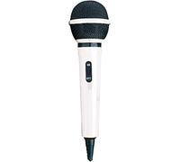 Mr Entertainer G156D Dynamic Handheld Karaoke Microphone WHITE