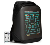 Mr Entertainer's Karaoke Collection Glopack LED Screen Backpack, App Controlled, High Resolution Screen Smart Rucksack