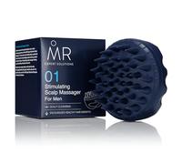 MR Expert Solution Hair Scalp Massager - Soft Silicone Bristles for Scalp Stimulation, Hair Growth Support - Gentle, Waterproof, and Ergonomic Design for All Hair Types