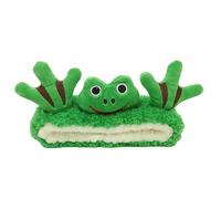 Mr.Fashion Cute cartoon funny selling cute frog hair band girl face wash party wash little frog hair band accessories (Green frog headband)