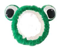 Mr.Fashion Cute cartoon funny selling cute frog hair band girl face wash party wash little frog hair band accessories (Big eye hair band)
