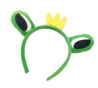 Mr.Fashion Cute cartoon funny selling cute frog hair band girl face wash party wash little frog hair band accessories (Yellow Crown Frog)