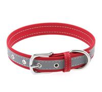 Mr.Fashion Punk Glitzy Reflective Microfiber Leather Collar High-end Button D Light Luxury Punk Choker Necklace, Synthetic Leather, Stone Free