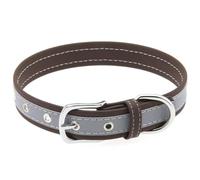 Mr.Fashion Punk Glitzy reflective microfiber leather collar high-end D button light luxury punk choker choker necklace, Faux Leather, No Gemstone