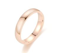 Mr.Fashion Pure emotion: titanium steel couple ring | fresh and simple design niche titanium steel ring women, No.6, Metal, No gemstones
