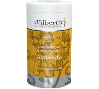 Mr Filbert’s Californian Smokehouse Almonds - 70g Resealable Tin | Gourmet Roasted Almonds with Smoky Seasoning | Vegan, Gluten Free