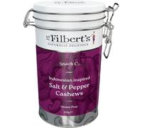 Mr Filbert’s - Indonesian Inspired Salt & Pepper Cashews - 235g Sharing Bag
