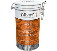 Mr Filbert’s Moroccan Style Harissa Mixed Nuts - 140g Sharing Bag | Spicy Gourmet Nut Selection | Vegan & Gluten Free
