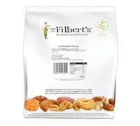 Mr Filbert's Dry Roasted Peanuts - 1.5kg Bulk Pack | Hot Air Roasted & Tumbled in Spices | Vegan, Dairy & Gluten Free Snack