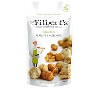 Mr Filbert's Italian Herb Nut Mix with Peanuts and Hazelnuts, Oregano Basil and Garlic Seasoned Snack, Savoury Crunchy Nut Blend, 12 x 100g