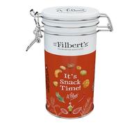 Mr Filbert's - It's Snack Time! Nut Selection, Espresso Coffee Chocolate Nut Mix, Salted Caramel Chocolate Nut Mix, Chocolate Orange Nut Mix, Cherry Berry Chocolate Nut Mix, Large Tin, 300g