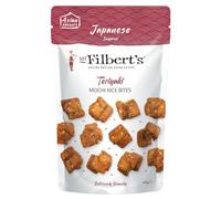 Mr Filbert's Japanese Teriyaki Mochi Bites - 6 x 150g Bags | Crunchy Puffed Rice Snack with Sweet & Savoury Teriyaki & Sesame | Sharing Pack