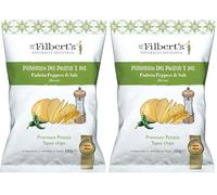 Mr Filberts Padron Peppers & Salt Crisps, 125g Bag (Pack of 2)