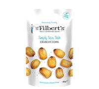 Mr Filbert's Sea Salt Crunchy Corn, Savoury Fried Corn Snack, Vegan Gluten Free Dairy Free Snack, Lightly Salted Crunchy Bites, 15 x 40g