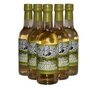Mr Fitzpatricks Gooseberry and Elderflower Cordial, 500ml (6 x 500ml)