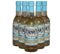 Mr Fitzpatrick's | NAS Gooseberry & Elderflower Cordial, 6 x 500ml Bottles