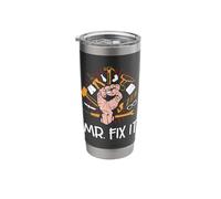 Mr. Fix It Handyman Tools I Dad Stainless Steel Insulated Tumbler