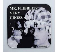 Mr Flibble’s Very Cross - Arnold Rimmer from Red Dwarf - Drinks Coaster - Hardboard - 9cm x 9cm - Gloss Finish