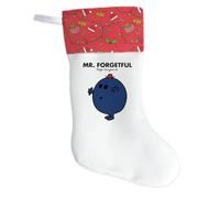 Mr. Forgetful Christmas Stocking - 50cm Double-Sided Printed Festive Stocking | 100% Polyester Felt | Hand-Sewn & Made in the UK Décor