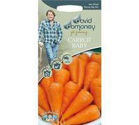 Mr.Fothergill's David Domoney Carrot (Baby Chantenay) Seed Packet