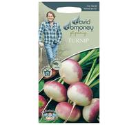 Mr.Fothergill's David Domoney Turnip Purple Top Milan Seeds Packet