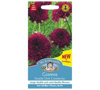 Mr Fothergills Flower Seeds Cosmos Double Click Cranberries