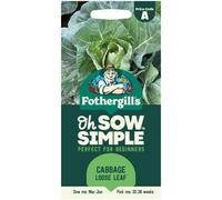 Mr Fothergills Mr. Fothergills Oh Sow Simple Cabbage Loose Leaf Seeds