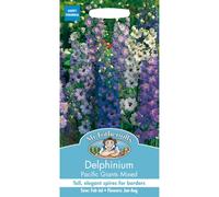 Mr Fothergills - Pictorial Packet - Flower - Delphinium Pacific Giants Mixed - 100 Seeds