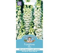 Mr Fothergills - Pictorial Packet - Flower - Foxglove Alba - 1000 Seeds