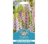 Mr Fothergills - Pictorial Packet - Flower - Foxglove Excelsior Mixed - 2500 Seeds