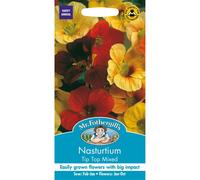 Mr Fothergills - Pictorial Packet - Flower - Nasturtium Tip Top Mixed - 25 Seeds