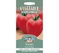 Mr Fothergills - Pictorial Packet - Vegetable - Tomato Cour di bue - 75 Seeds