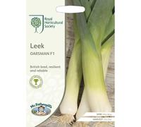 Mr.Fothergill's RHS Grow At Home Vegetable Leeks Oarsman F1 Seed