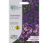 Mr.Fothergill's RHS Grow Your Own Aubrietia Royal Series Seeds Packet