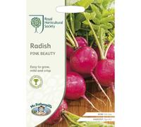 Mr.Fothergill's RHS Grow Your Own Radish Pink Beauty Seeds Packet