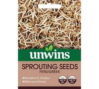 Mr Fothergills Unwins Vegetable Seeds Sprouting Seeds Fenugreek