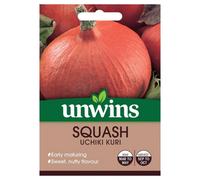 Mr Fothergills Unwins Vegetable Seeds Squash Uchiki Kuri