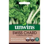 Mr Fothergills Unwins Vegetable Seeds Swiss Chard Fordhook Giant