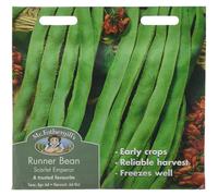 Mr Fothergills - Vegetable - Runner Bean Scarlet Emperor - 50 Seeds