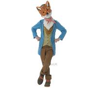 Mr Fox Fancy Dress Costume for Children | Small (Ages 3-4 yrs Height 104cm)