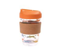 Mr Fox Glass Travel Mug 320ml Scion Orange One Size