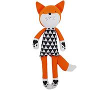 Mr Fox, Plush Interactive Dog Toy - Orange