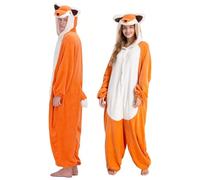(Mr. Fox, XL (height 178-188CM)) Pokémon 2025 New Lucario, Greninja, Gyarados Cartoon One-Piece Pajamas Halloween Costume