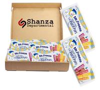 Mr Freeze Ice Pops Assorted Flavours Ice Lollies - Sugar Free & Vegan Friendly Freeze Lollies, 20 x 45ml (Pack of 6)