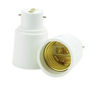 Mr. Gadget Solution® B22 to E27 Lamp Light Bulb Adapter Converter Bayonet Cap B22 to Edison Screw E27-1 Pack